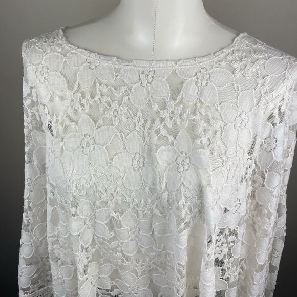 Vintage Retro ONESIZE  Lace Romantic Bohemian Poncho - Picture 2 of 8